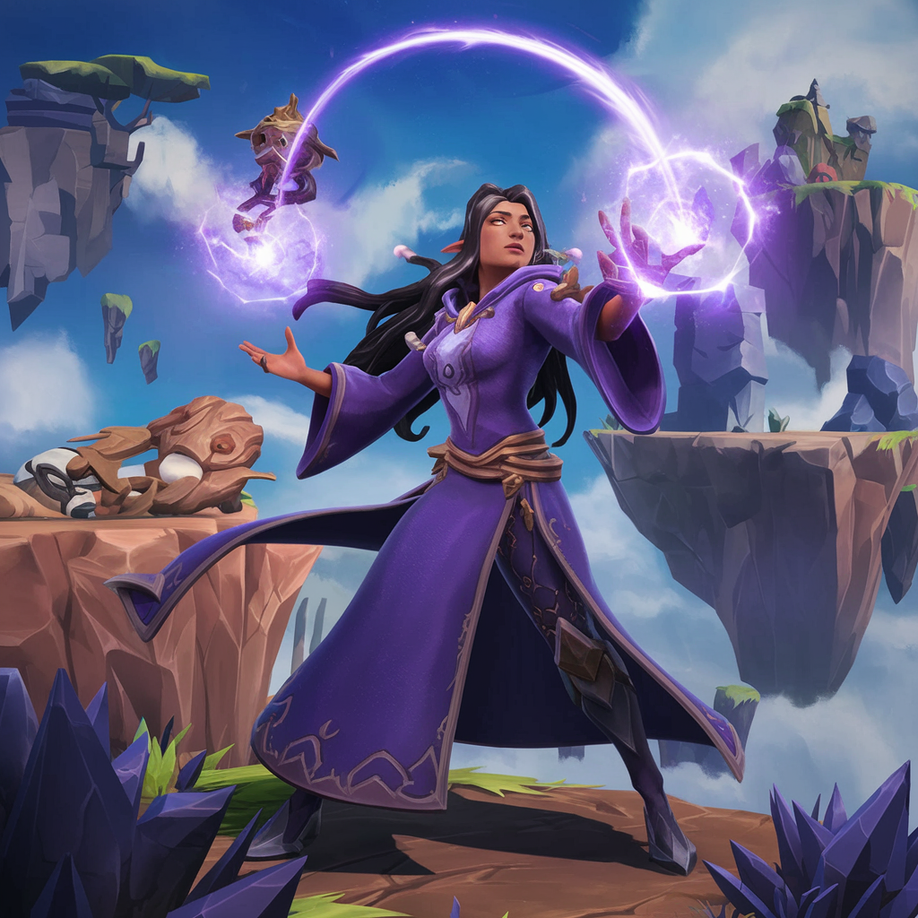 Elara the Sorceress Hero
